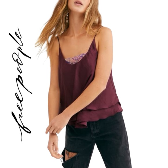NWT Free People Turn It On Camisole - Picture 2 of 6